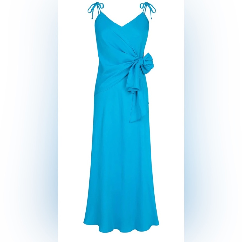 COPY - Blue linen dress